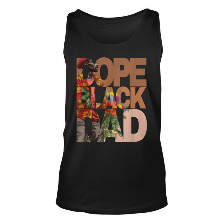Dope Black Dad Junenth Black History Month Pride Fathers  Unisex Tank Top
