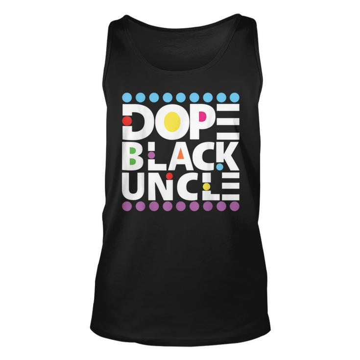 Dope Black Family Junenth 1865 Funny Dope Black Uncle  Unisex Tank Top