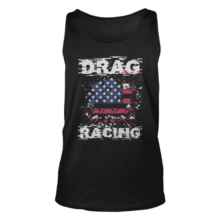 Drag Racing  Drag Racing Usa  - Drag Racing  Drag Racing Usa  Unisex Tank Top