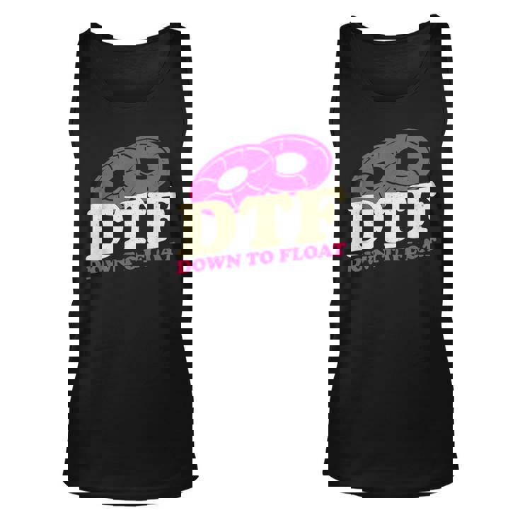 Dtf Down To Float Apparel Unisex Tank Top