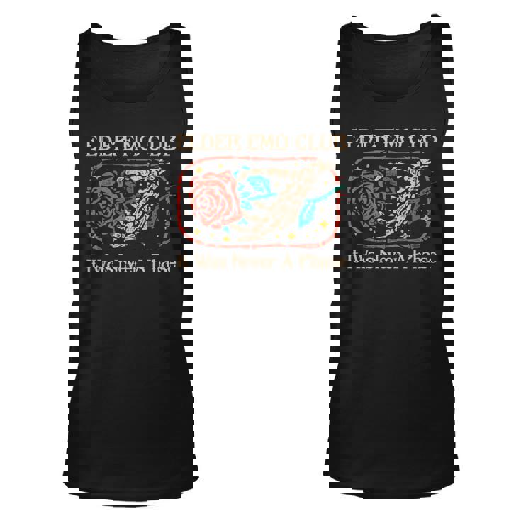 Elder Emo Club It Was Never A Phase Apparel Tank Top