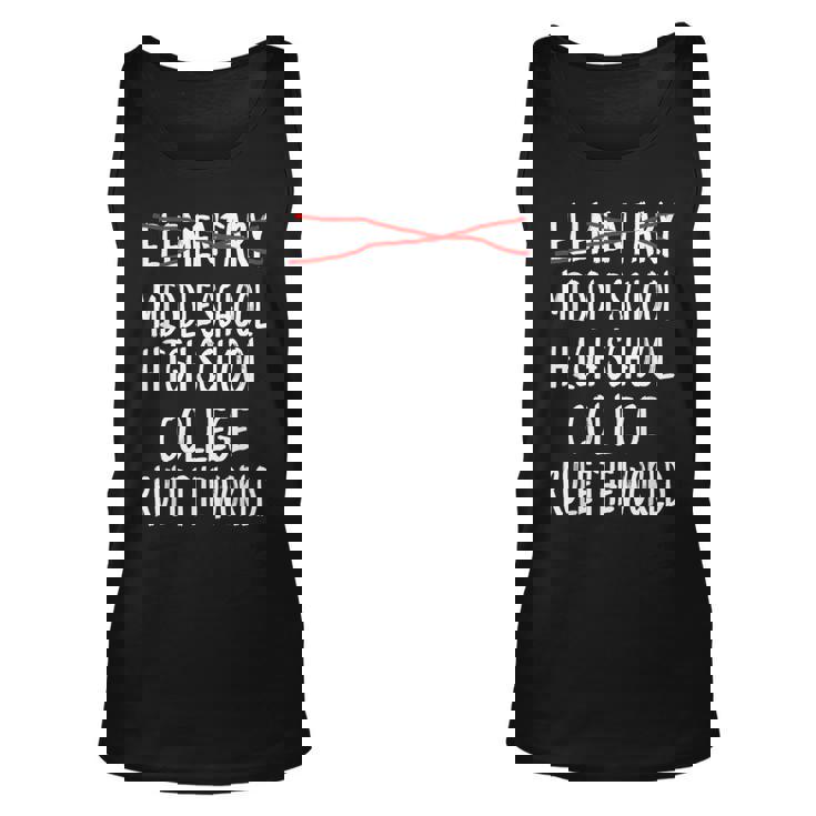Elementary School Graduation Gift 6Th Grade Graduation Unisex Tank Top