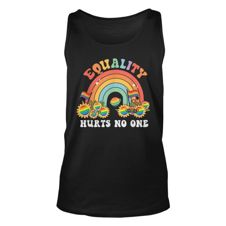 Equality Hurts No One Lgbt Pride T  Gay Pride T   Unisex Tank Top