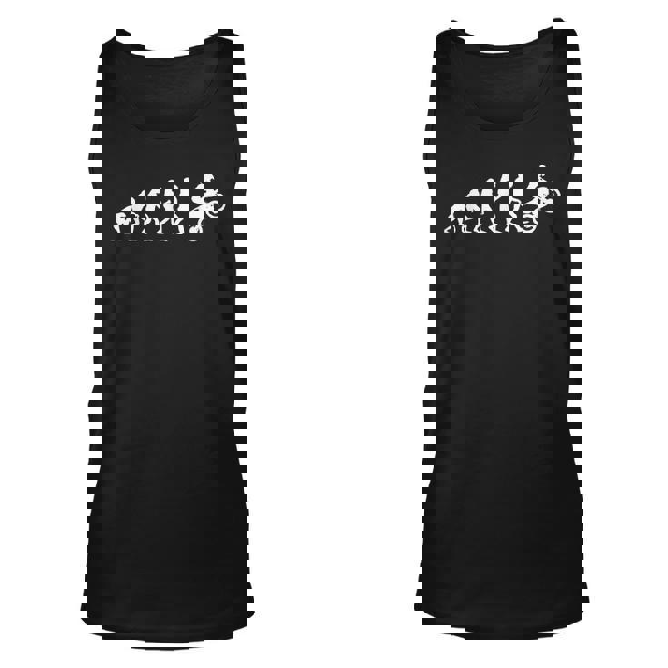 Evolution Motocross Mx Motorcycle Dirt Bike Rider Unisex Tank Top