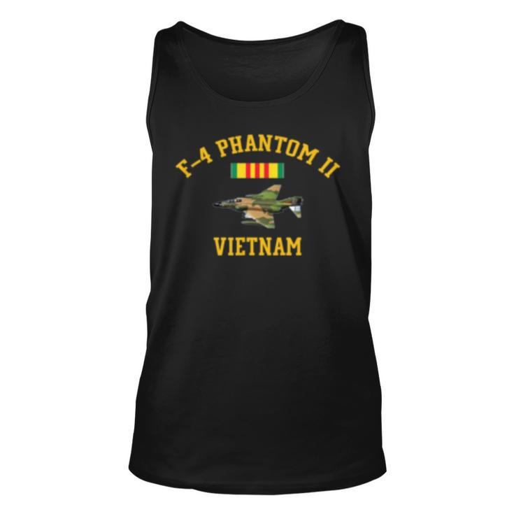 F4 Phantom Vietnam Veteran   Unisex Tank Top