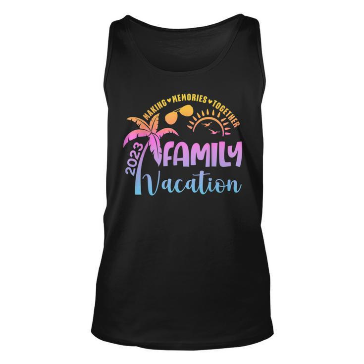 Family Cruise 2023 Family Vacation Making Memories Together  Unisex Tank Top