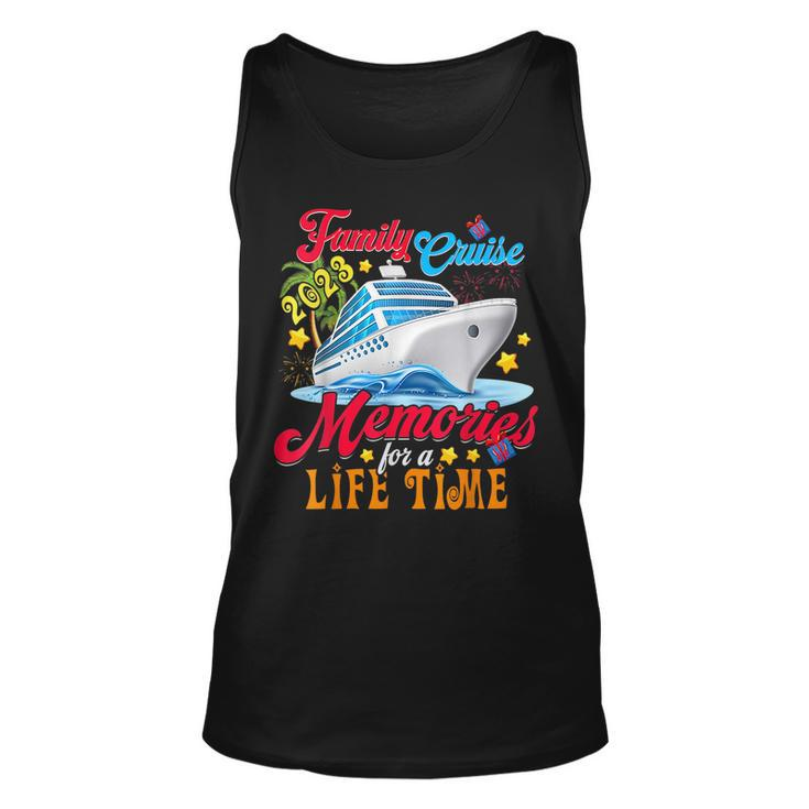 Family Cruise 2023 Making Memories For A Lifetime  Unisex Tank Top
