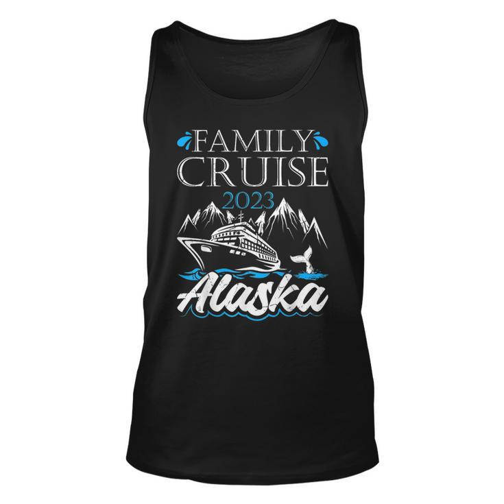Family Cruise Alaska 2023 Matching Family Vacation Souvenir  Unisex Tank Top