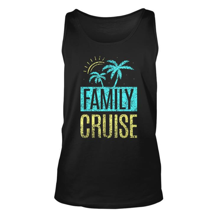 Family Cruise Cruise Ship Travel Vacation  Unisex Tank Top