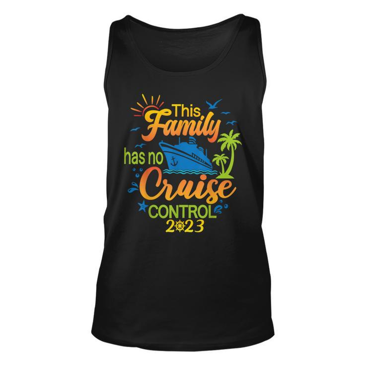 This Family Cruise Has No Control 2023 Family Cruise Tank Top