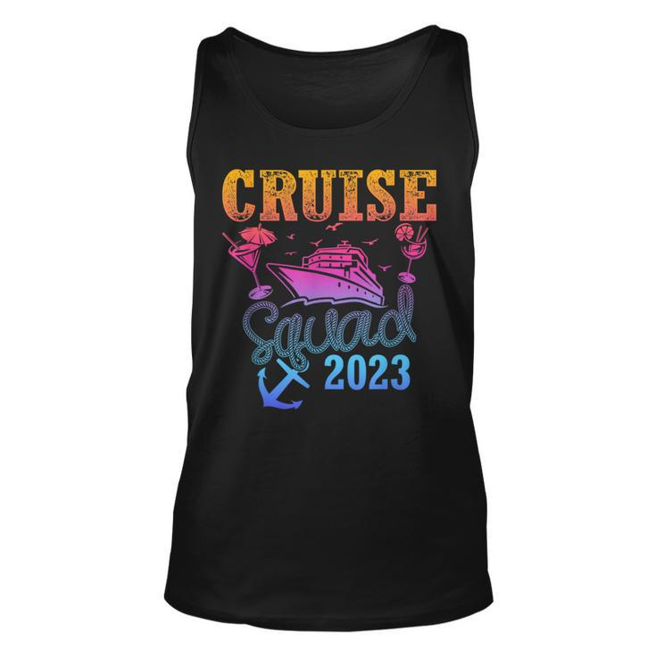 Family Matching Cruise Vacation Cruising Cruise Squad 2023  Unisex Tank Top