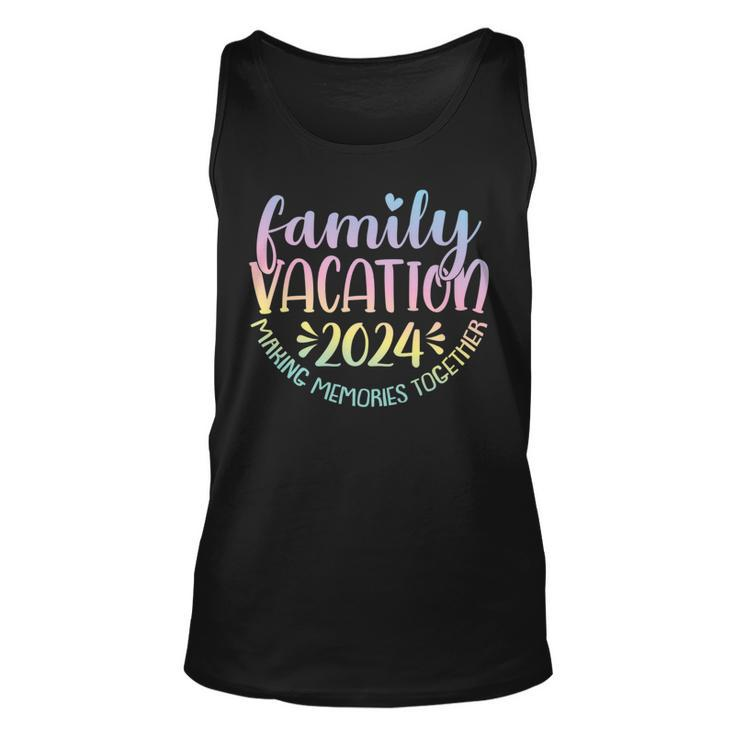 Family Vacation 2024 Making Memories Together Funny Summer   Unisex Tank Top
