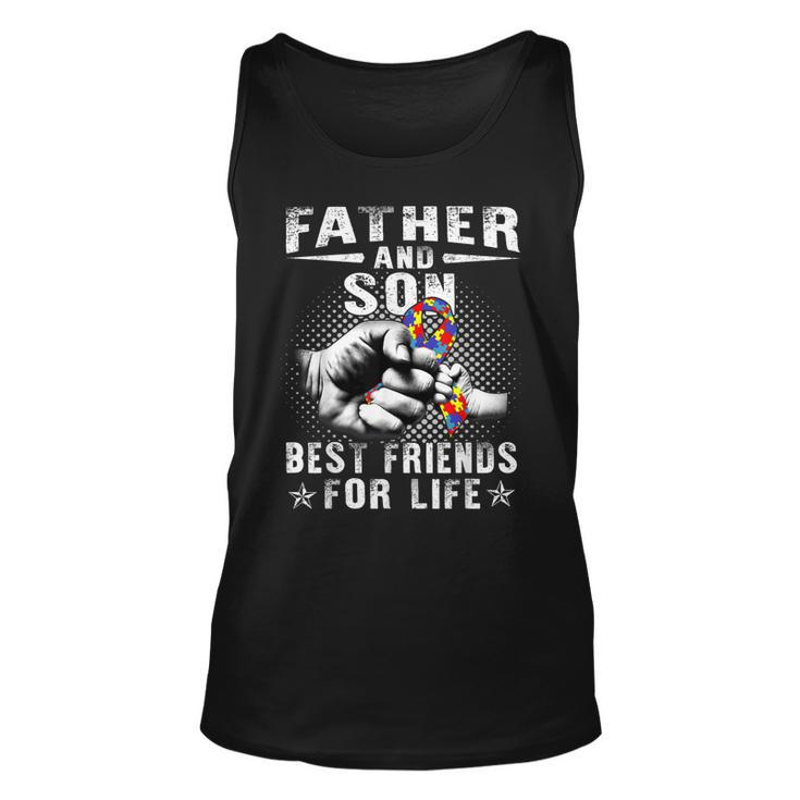 Father And Son Best Friend For Life Autism Awareness  Unisex Tank Top