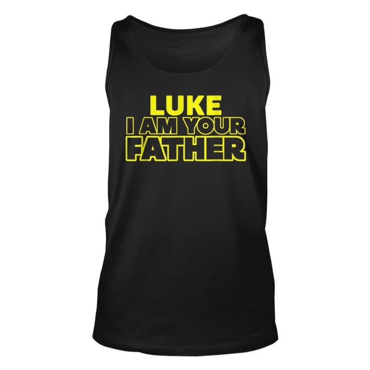 Fathers Day  Luke I Am Your Father  Unisex Tank Top