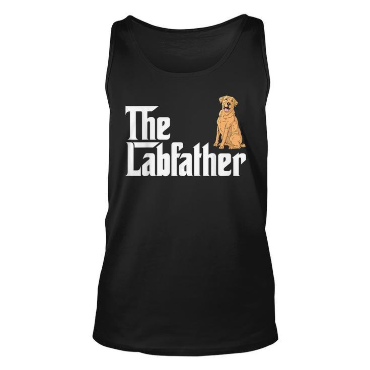 Fathers Day | Labrador Daddy | Dog Lover | The Lab Father  Unisex Tank Top