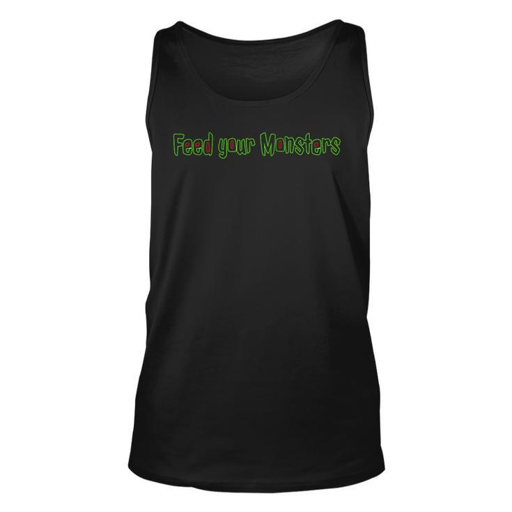 Feed Your Monsters Unisex Tank Top