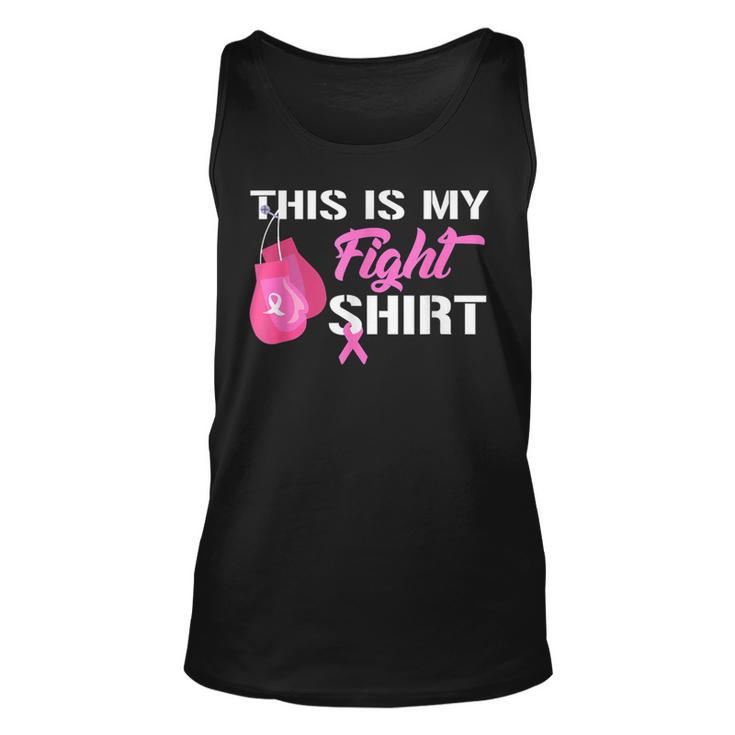 This Is My Fight Breast Cancer Fighter Pink Boxing Glove Tank Top