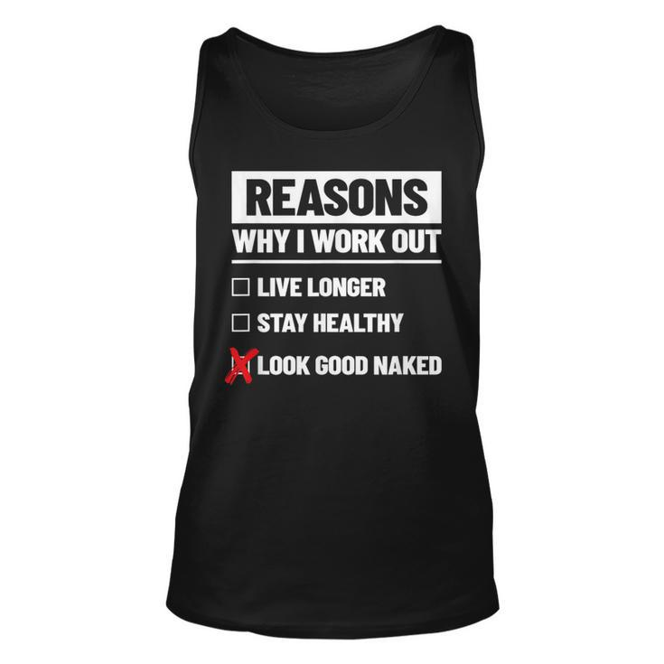 Fitness Meme - Workout Motivation Quotes - Funny Workout  Unisex Tank Top