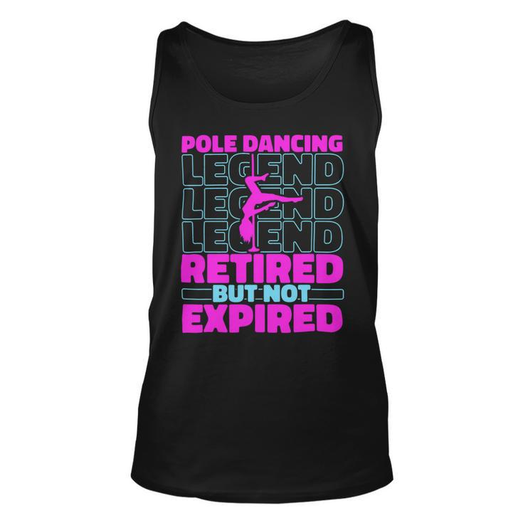 Fitness Retired Dancer Fit Pole Dancing Unisex Tank Top