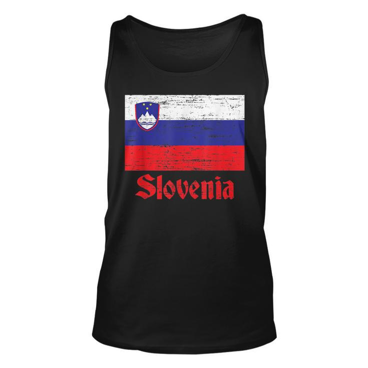 Flag Of Slovenia Slovenian Flag Pride  Unisex Tank Top