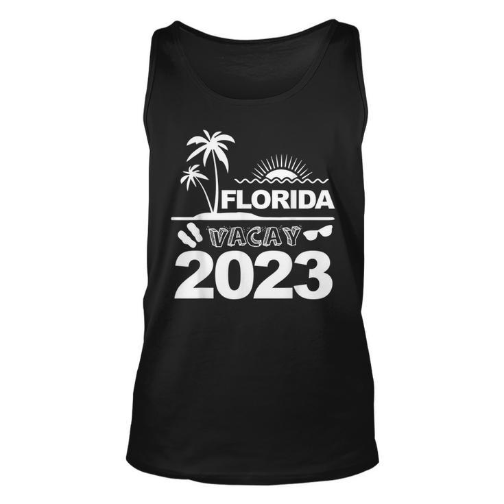 Florida Vacation 2023 Beach Trip Reunion Family Matching  Unisex Tank Top