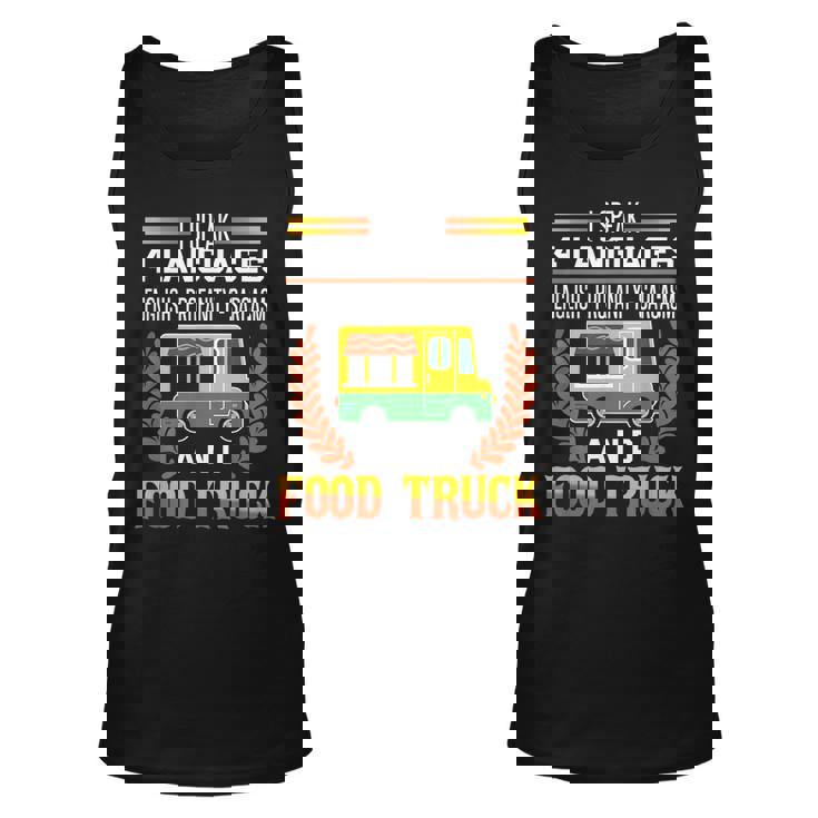 Food Truck Foodie Street Food Foodie Truck Lover Unisex Tank Top