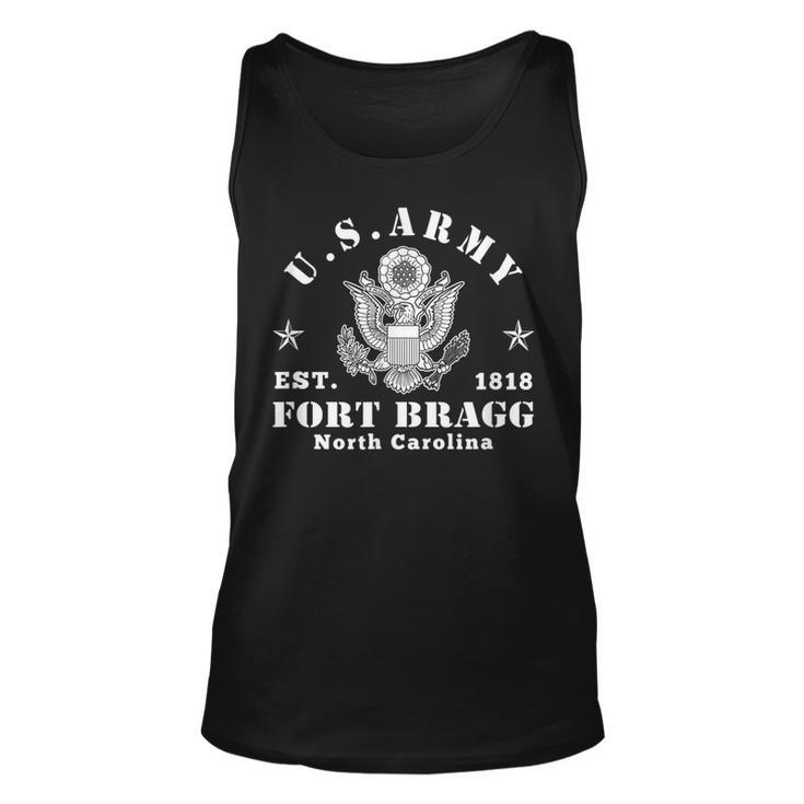 Fort Bragg North Carolina Us Army Base  Unisex Tank Top