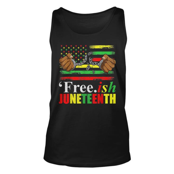 Free Ish Junenth  For Men Freeish Since 1865 Flag  Unisex Tank Top