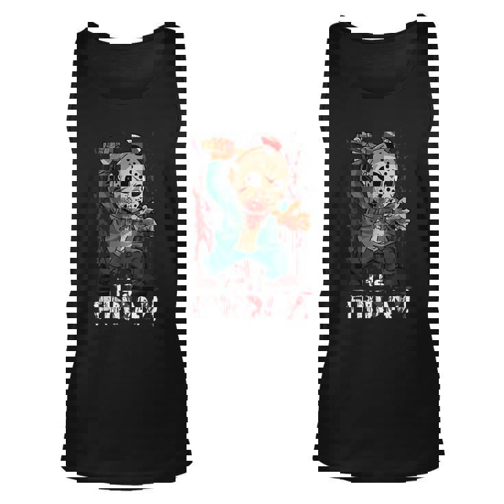 Friday 13Th Halloween Horror Graphic Horror Movie Halloween Tank Top