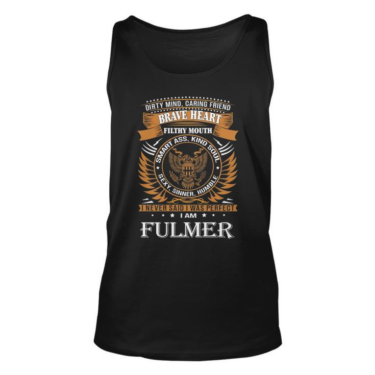 Fulmer Name Gift Fulmer Brave Heart Unisex Tank Top
