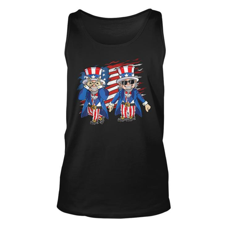 Funny 4Th Of July Independence Day  Uncle Sam Griddy Unisex Tank Top