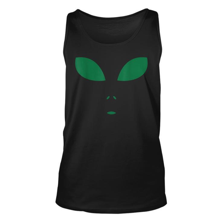 Funny Alien Face Scary Science Fiction Geek Gift  Unisex Tank Top