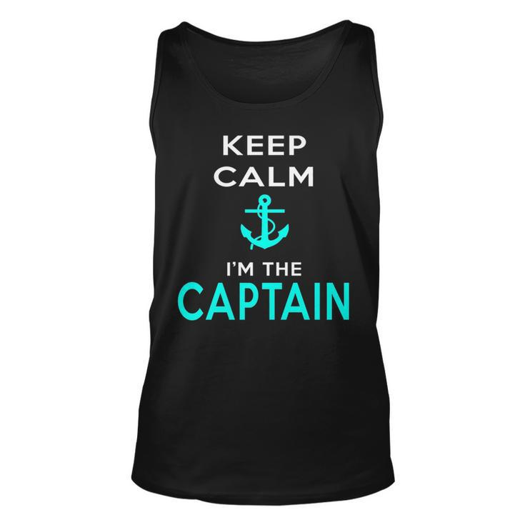 Funny Boat Captain Sailing Humor Quote Nautical Anchor   Unisex Tank Top