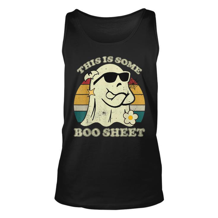 This Is Some Boo Sheet Halloween Boo Ghost Costume Tank Top