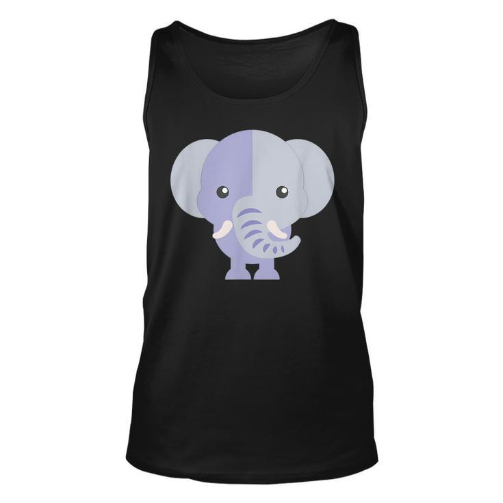 Funny  Cartoon Animals Elephant Animals Funny Gifts Unisex Tank Top