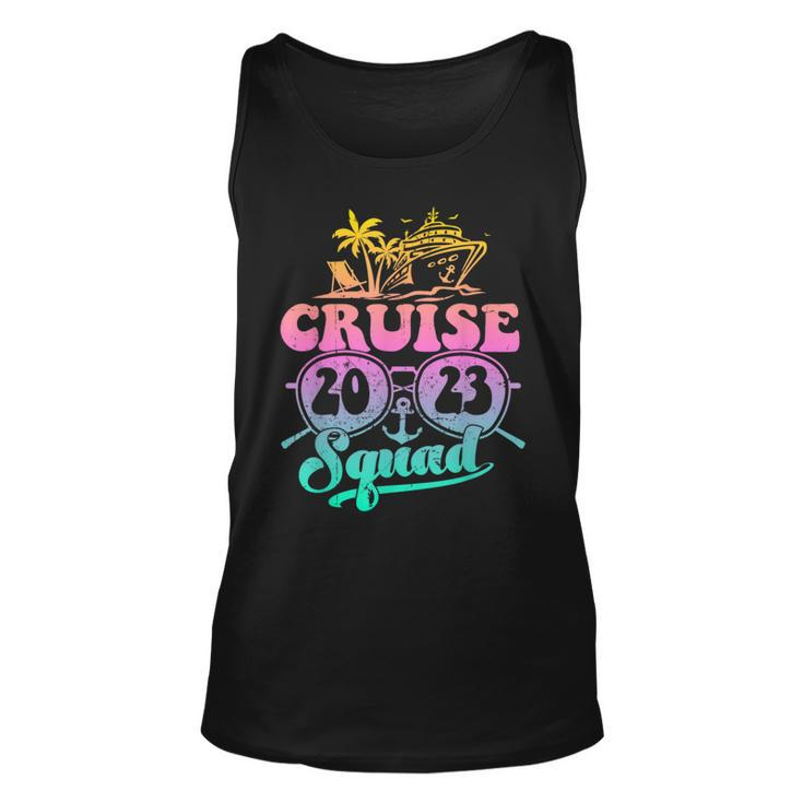 Couples Cruise Squad 2023 Family Vacation Tank Top