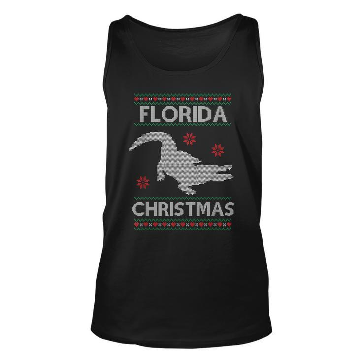 Florida Christmas Holiday Ugly Sweater Style Tank Top
