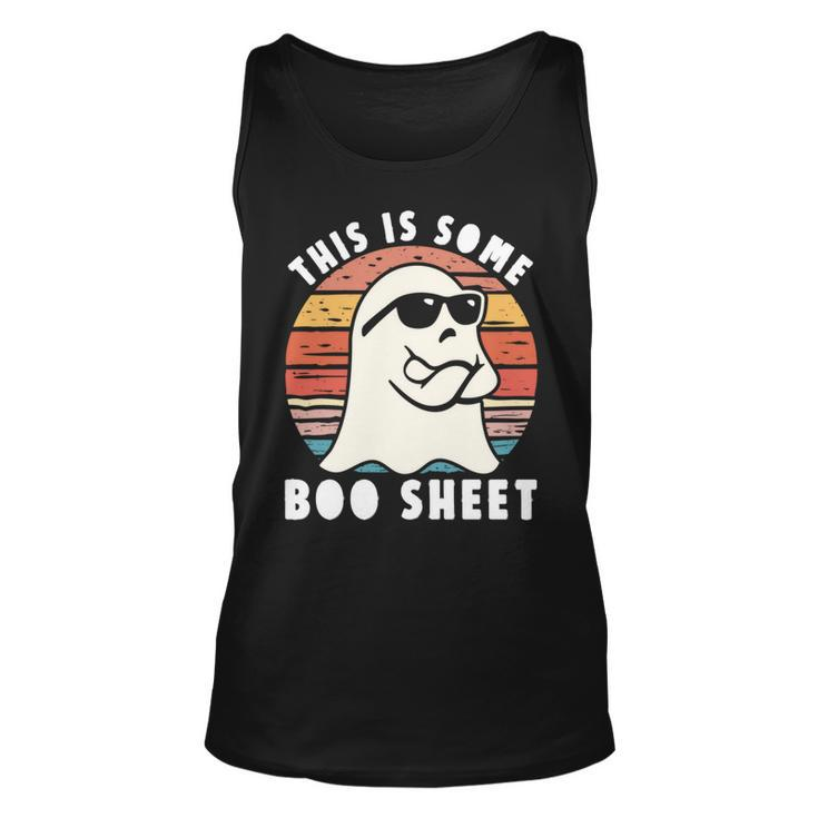 Halloween Boo Ghost This Is Some Boo Sheet Costume Tank Top