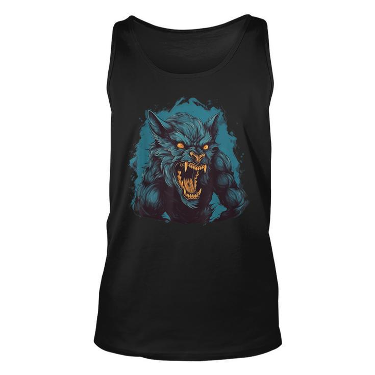 Halloween Party With This Cool Werewolf Costume Tank Top