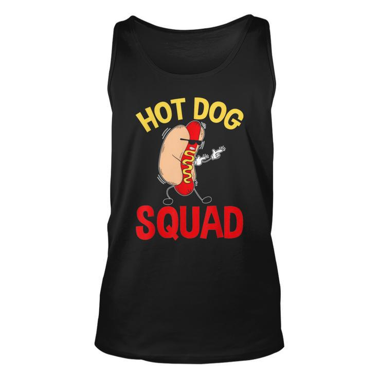 Hot Dog Squad Hot Dog Tank Top