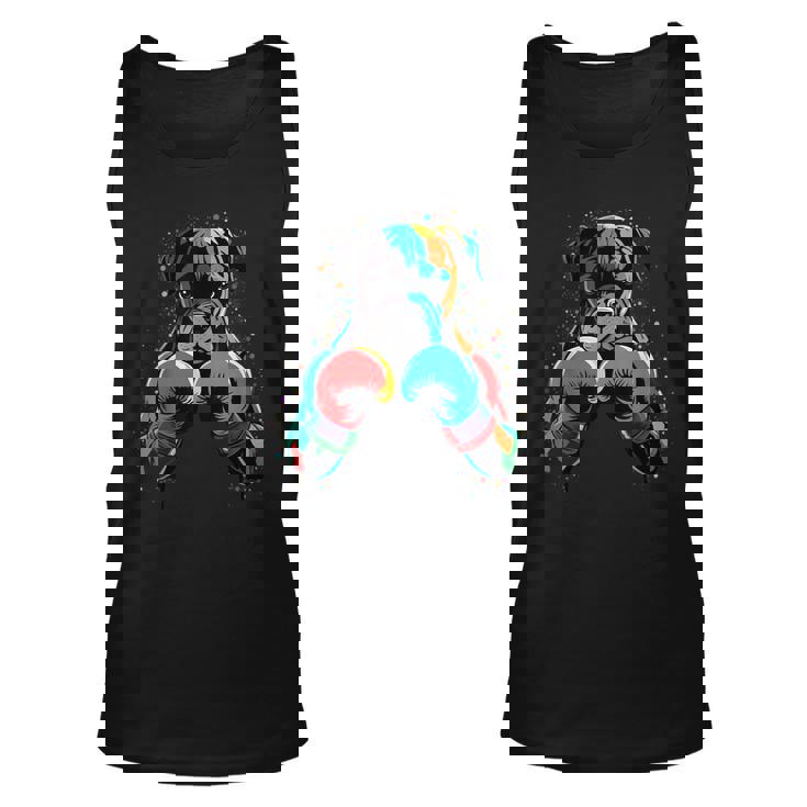 Kickboxing Or Boxing Boxer Dog Tank Top