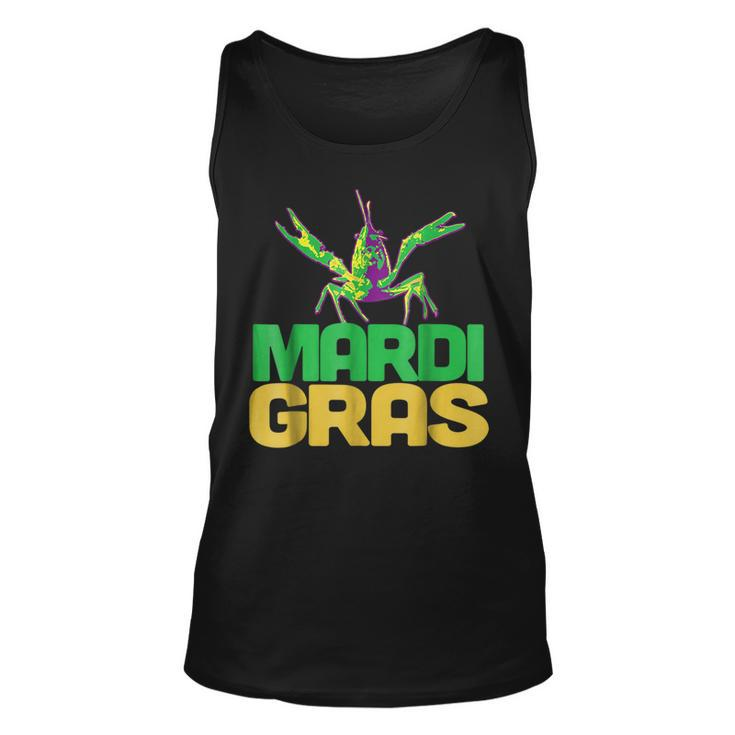 Funny Mardi Gras Crawfish Carnival New Orleans Party Unisex Tank Top