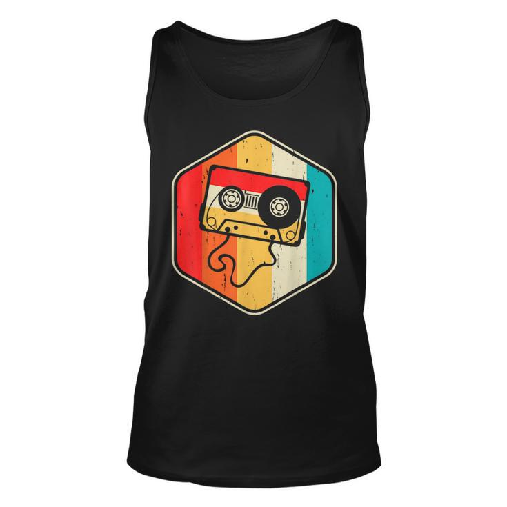 Funny Music Mixtape Retro Vintage Gifts For Old School  Unisex Tank Top