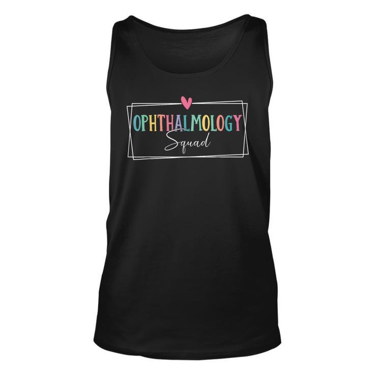 Ophthalmology Quote Ophthalmology Squad Eyes Doctor Tank Top