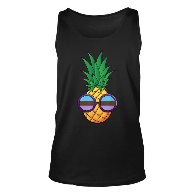 Funny Pineapple Androsexual Flag  Unisex Tank Top
