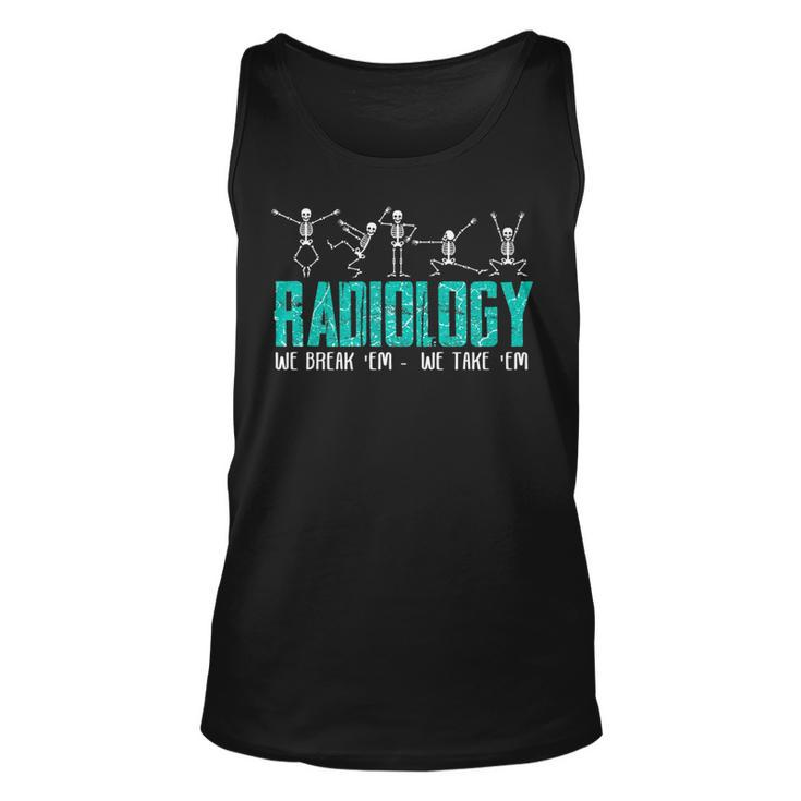 Funny Radiology Technician Xray Medical Radiologic Job Gift Unisex Tank Top