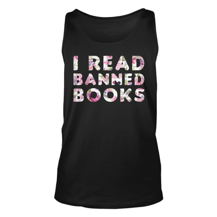 Readers Quote I Read Banned Books Cool Readers Tank Top