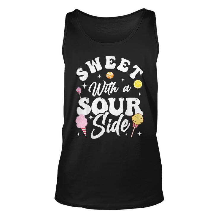 Funny Sweets Candy Patch Kids Sweet With A Sour Side  Unisex Tank Top