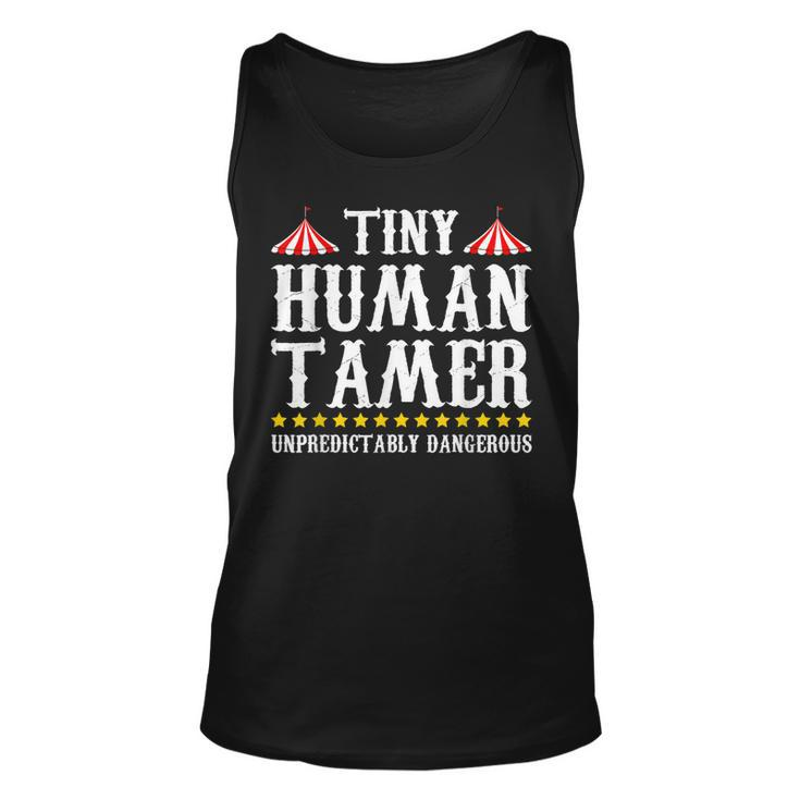 Funny Tiny Human Tamer Circus  Gift Idea Mm Unisex Tank Top