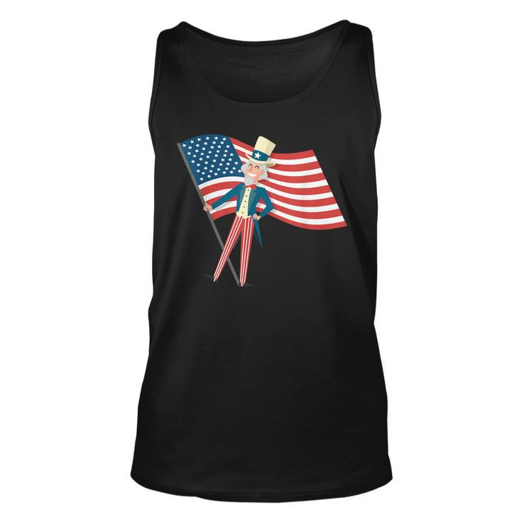 Funny Uncle Sam Griddy 4Th Of July Independence Day Unisex Tank Top